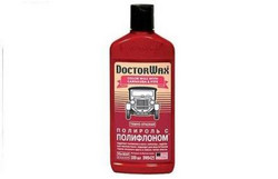 Doctorwax Цветная полироль с полифлоном. Темно-красная, Для кузова | Артикул DW8425