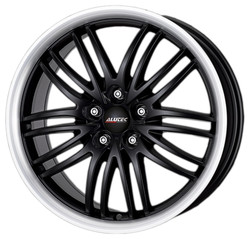   Alutec BlackSun 18/8,5 ET40 Racing black lip polished |  WHS057467