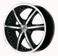   Antera 389 20/9,5 ET12 Racing black lip polished |  WHS029888