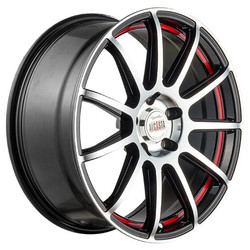 Диск литой Alcasta M25 15/6,5 ET40 Bkfrsi | Артикул WHS077164