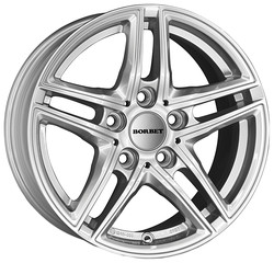   Borbet XR 17/7,5 ET35 brilliant-silber |  WHS069991