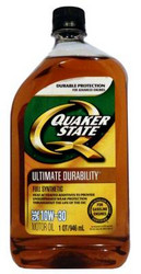    Quaker state Ultimate Durability SAE 10W-30 Full Synthetic Motor Oil  |  073102046528