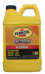    Pennzoil 4-Cycle Outdoor Motor Oil SAE 30  |  071611035873